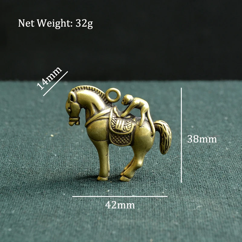 Monkey Riding Horse Ornaments (1)