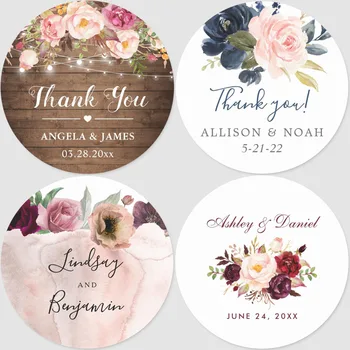 

100pcs Custom Personalized,Wedding Stickers,Invitations,Candy Favors Gift Boxes Labels,Birthday,Logo, Photo presents baby shower