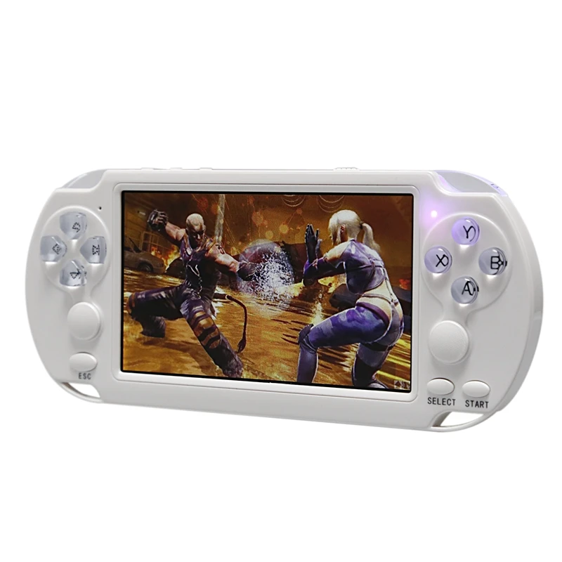 X9-S 5.1Inch Screen Handheld Game Player 8G 10000 Games Tv Output With Mp3/Movie Camera Multimedia Video Retro Mini Game Console