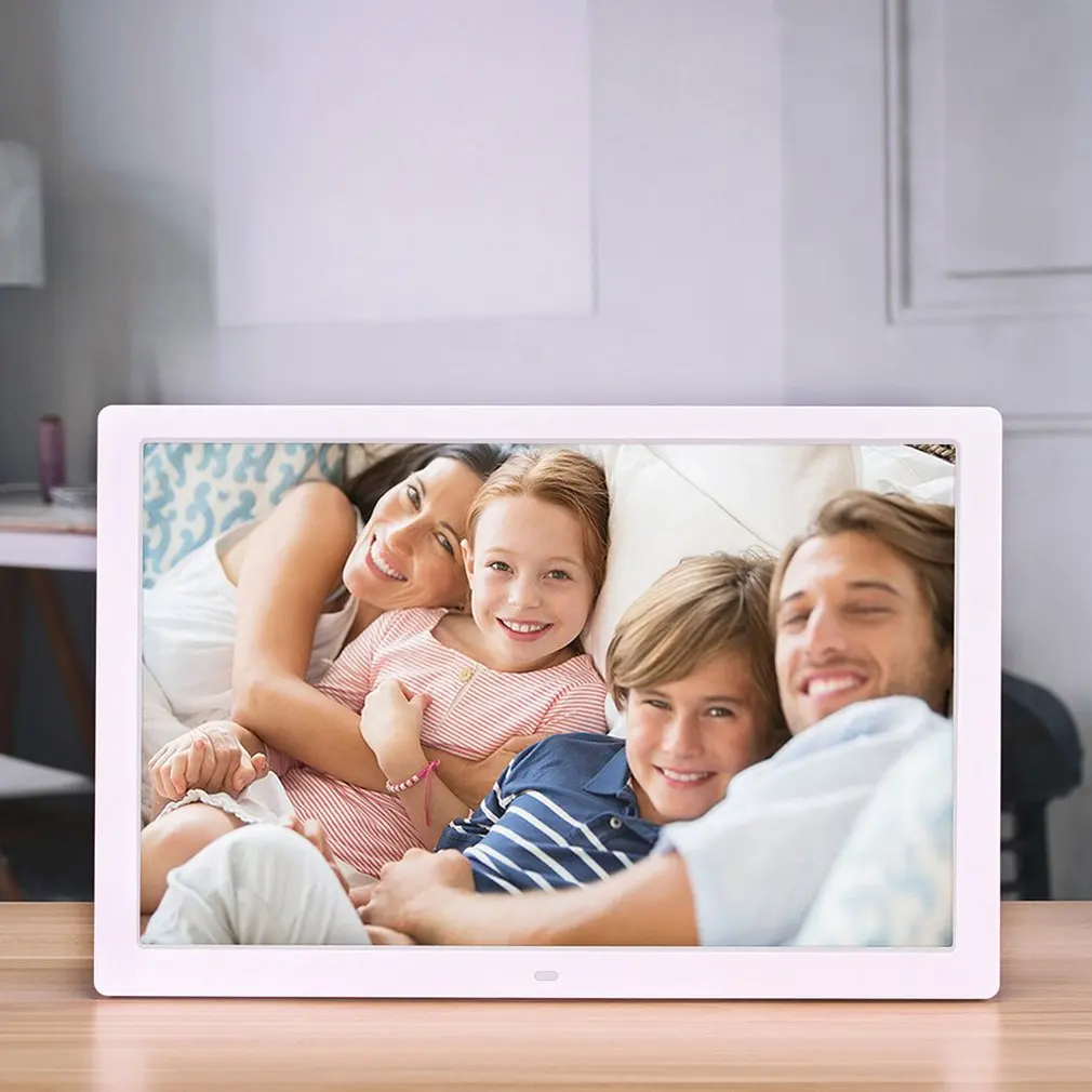17Inch Remote Control Automatic Cycle Lcd Widescreen Hd Led Electronic Photo Album Digital Photo Frame Wall Machine