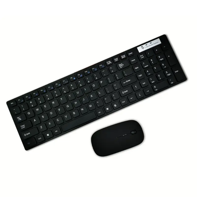 

2.4G Wireless Keyboard and Mouse Set for Laptop PC Computer Silent Ultra-thin