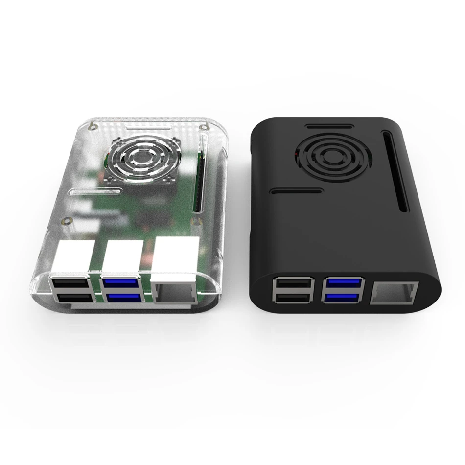 Raspberry pi 4 Case with Cooling fan Heatsink aluminum Heat sink for Raspberry pi 4