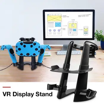 

Vr Stand VR Headset Display Holder Station For Oculus Rift S Oculus Quest Headset Controllers For HTC VIVE HTC VIVE Pro