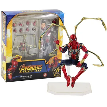 

The Avengers Infinity War Spiderman MAFEX 081 Iron Spider Man PVC Action Figure Collectible Model Toy