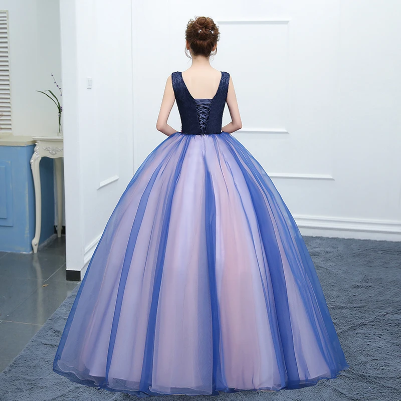 Бальное платье Gryffon Quinceanera винтажное кружевное с v образным вырезом для