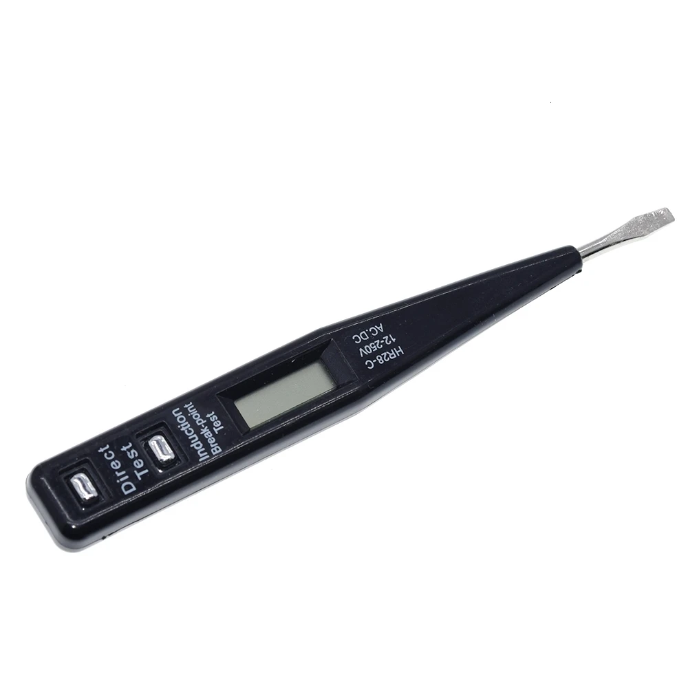 Electric Indicator Voltage Meter Digital Voltmeter 12V-250V Socket Wall AC/DC Power Outlet Detector Sensor Tester Pen