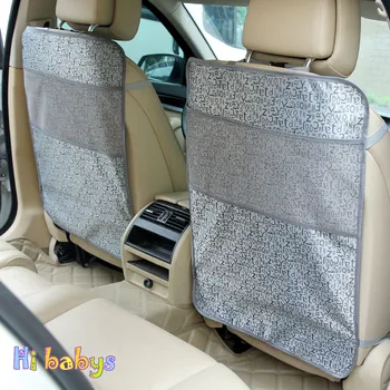 

Child Anti Kick Pad Car Seat Back Protector With Storage Bag Anti Dirty Cover for Children Babies Kick Mat Anti-player Pad