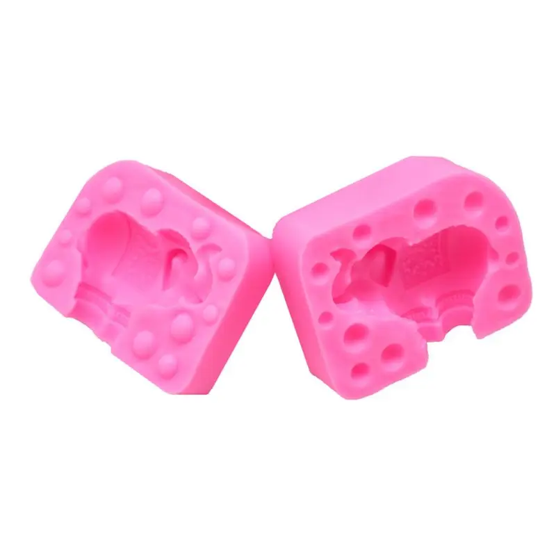 DIY выпечки 3D слон моделирование плесень помадка шоколадное украшение торта ручной работы мыло силиконовые изготовление пресс-форм