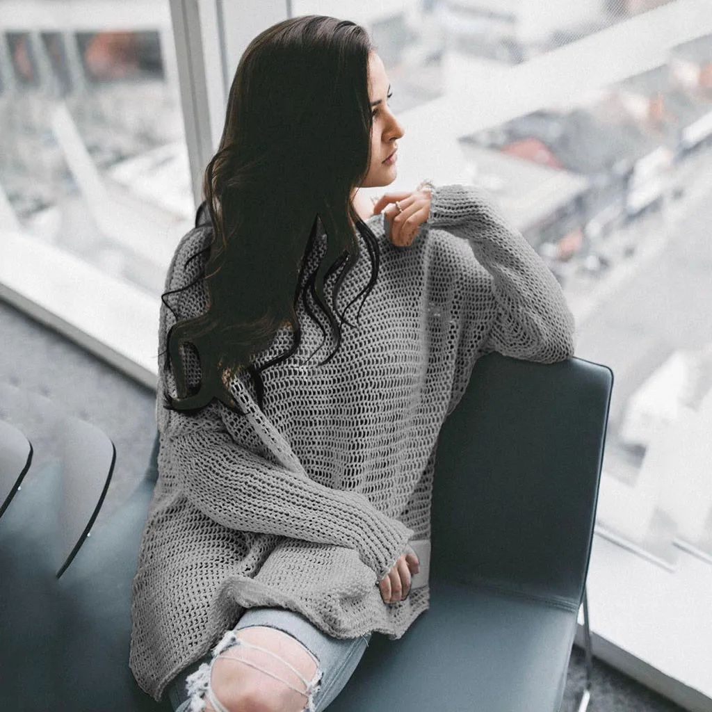 Sweater Women Pullover Sweaters Autumn O-neck Long Sleeve Korean Style Women Sweters Women Invierno 2019 Knitted Sweater