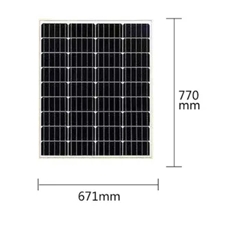 

Solar Panel 1000W Watt 12V Volt Solar Module 100w Monocrystalline Polycrystalline Solar Battery Charger RV Phone Car Caravan