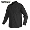 TACVASEN Summer Cargo Work Shirts Men Safari Military Tactical Shirts Long Sleeve Button Down Performance Shirts Airsoft Clothes ► Photo 2/6