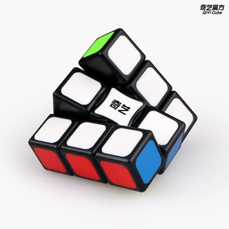 QiYi 1x3x3 магический куб, профессиональный магический куб, скоростные кубики, головоломка, Магический кубик, наклейка для взрослых, развивающие игрушки для детей, подарок