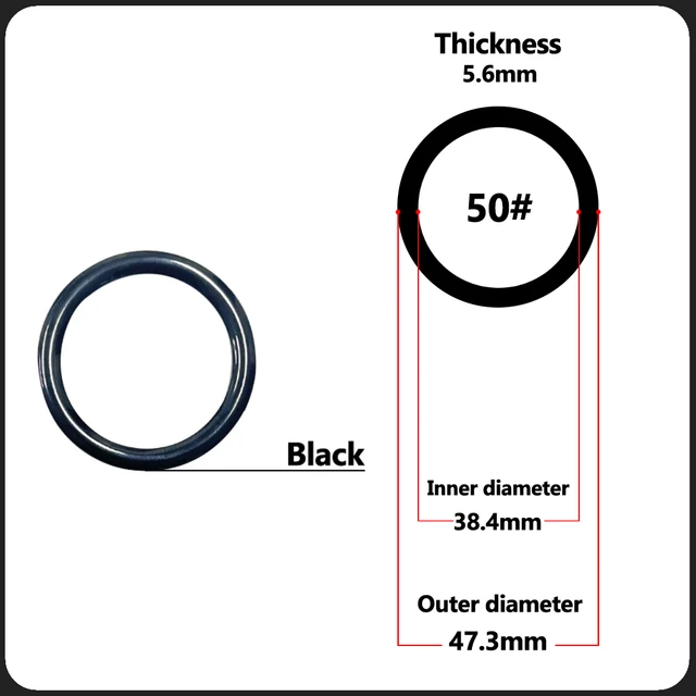 Set 5 Anelli In Ceramica Per Canna Da Pesca Efficienti E - Foto 3