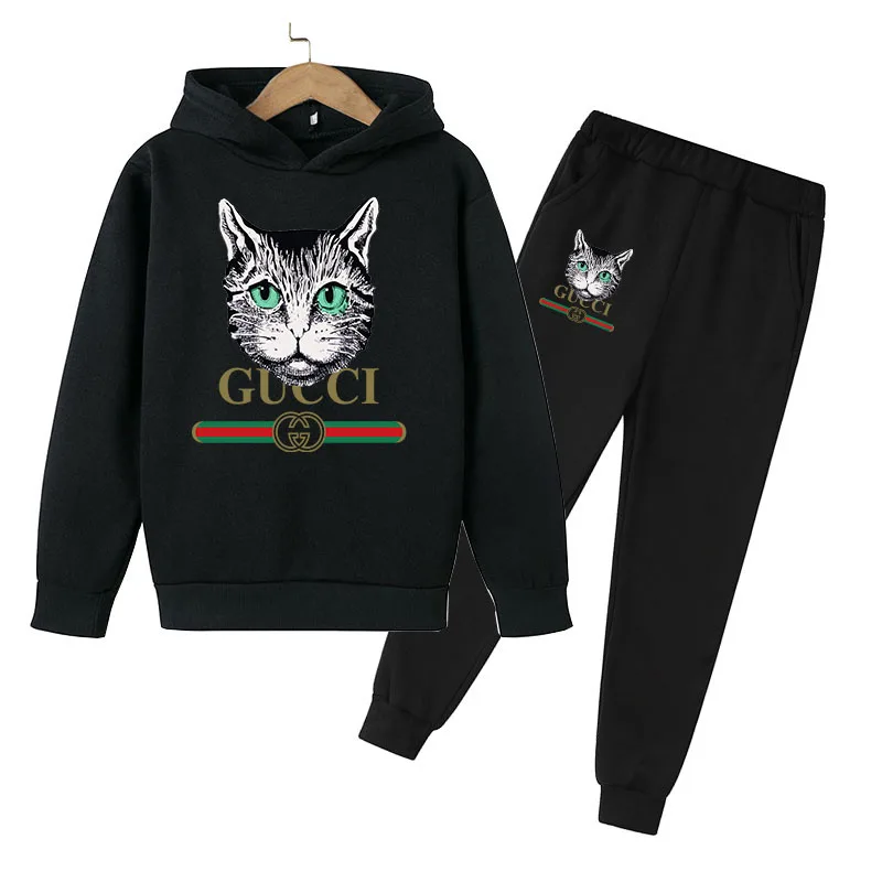 Костюм спортивный Детский Повседневный с капюшоном и штанами | Детская одежда