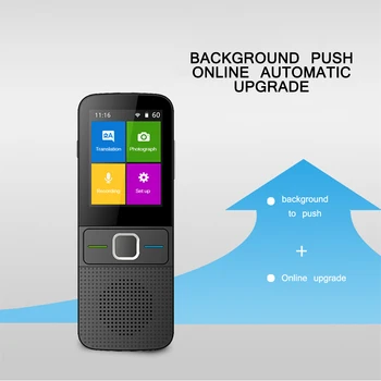 

T10 Portable Mini Smart Translator 137 Languages Supports Real Time Instant Voice Translator Multi-Language Wifi Connection