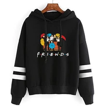 2021 amigos programa de tv engraçado dos desenhos animados hoodies dos homens melhores amigos gráfico criativo novidade moda streetweat moletom 90s com capuz