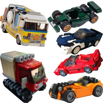 

Technic Blocks City Speed Champions Sports Car Technic Racing Car Super Racers Figures Building Blocks Bricks Kids Toys