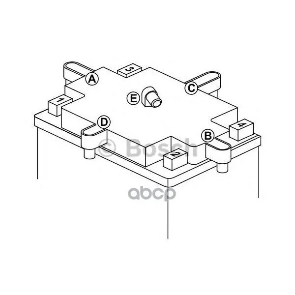 Аккумулятор Для Мототехники Bosch Moba Agm M6 12v 14ah 220a(Ytx16-4/Ytx16-Bs) 150x87x161mm 4.3kg Bosch арт. 0092M60220