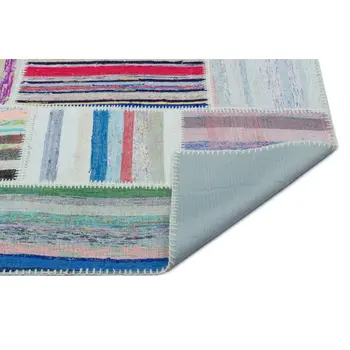 

Handmade Multicolor Vintage Patchwork Rug Area Rug 120x180 Cm-3'11''X5'11''