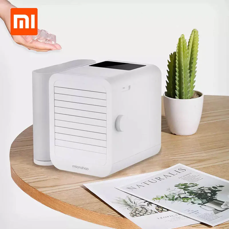 

XIAOMI Microhoo 3 In 1 Mini Air Conditioner Water Cooling Fan Touch Screen Timing Artic Cooler Humidifier For Summer