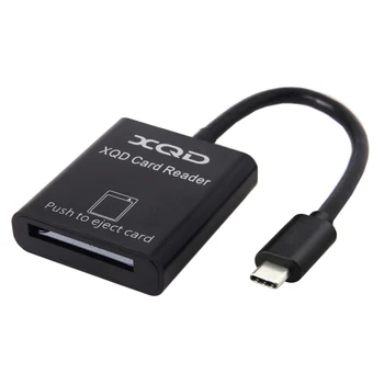

USB-C XQD Card Reader Converter Cable for M & G Serial XQD 2.0 Type-C Camera Adapter Black