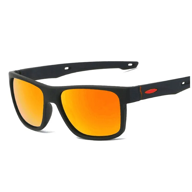 Классические квадратные солнцезащитные очки для мужчин и женщин, винтажные негабаритные солнцезащитные очки с круглым вырезом, люксовый бренд, UV400, для спорта, Trval Driver