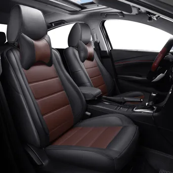 

leather car seat cover For peugeot 308 3008 407 508 2008 307 5008 206 301 307SW accessories seat covers