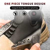 Men Work Shoes High Quality Safety Boots Safety Shoes