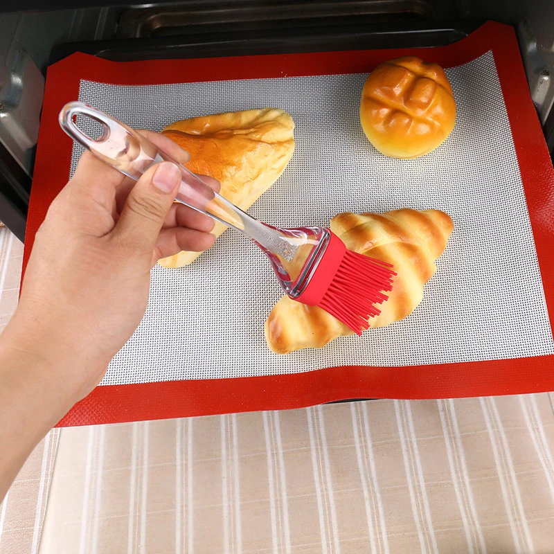 Silicone Cake Brush Pastry Brush Cake Baking Brush DIY Basting Brush Silicon Kitchenware Barbecue Kitchen Silicone Bread Oil Cream Cakae Tools Accessories