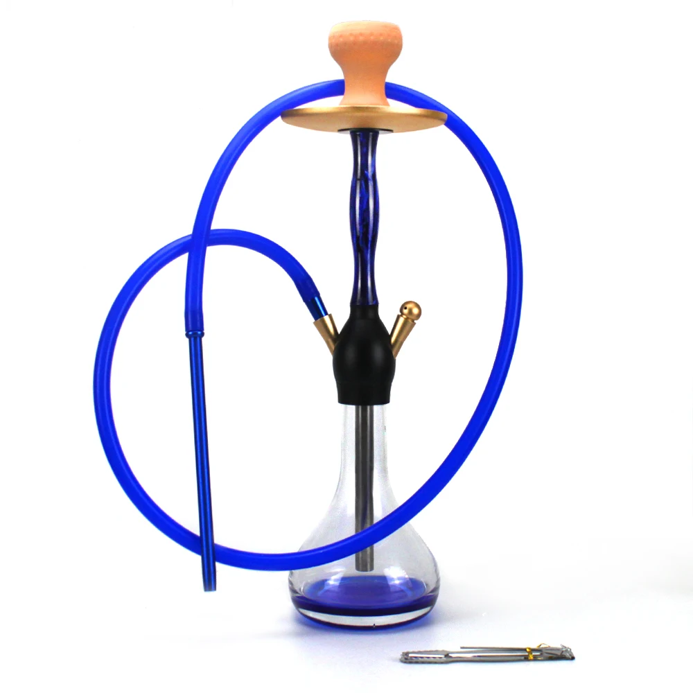 Кальян Роскошная копия драгоценного камня материал Nargile Sheesha Narguile Chicha Cachimbas водяная трубка-кальян