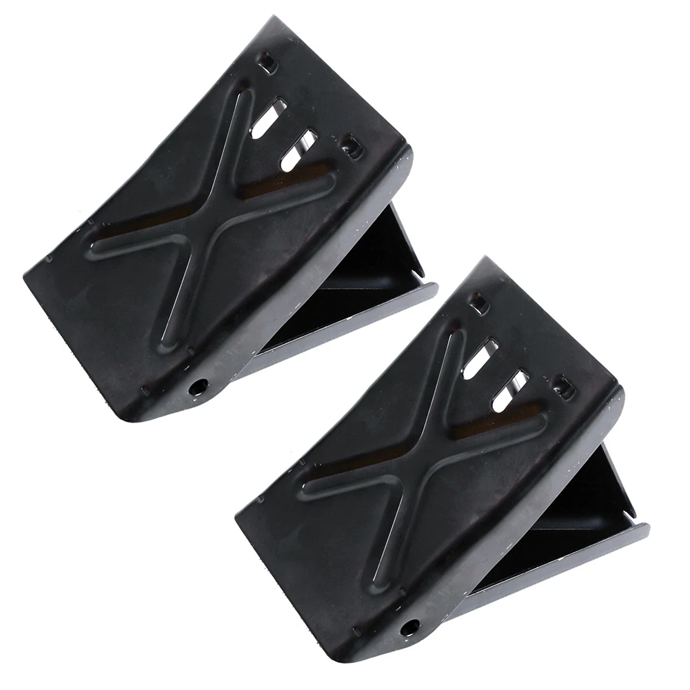 

Locator Protective Reverse Pad Wheel Chock Triangle Tire Parking Car Stopper Heavy Duty Solid Anti Skid Universal Steel Plate