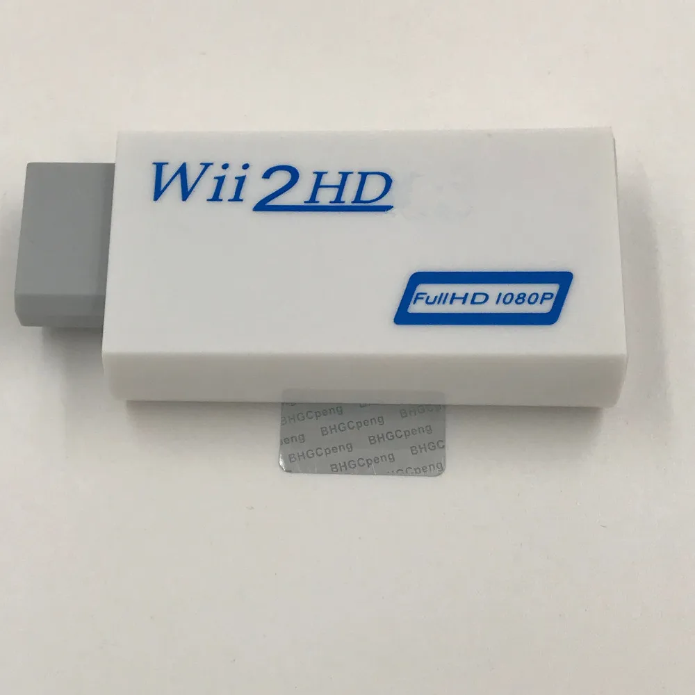 Универсальный конвертер для Wii на HDTV адаптер 480P выход 3 5 мм аудио + HD видео