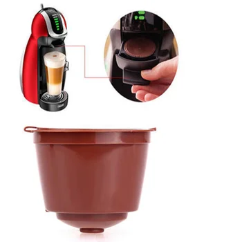 

2Pcs Reusable Coffee Capsule Filter Cup For All Dolce Gusto Models Refillable Filters Coffee Machine Affordable