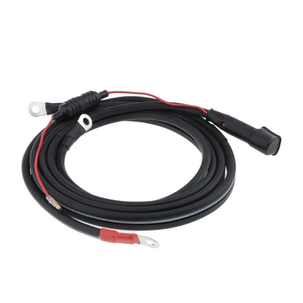Boat Motor Power Battery Cable Cord Replacement for Yamaha Outboards - 2 Meter