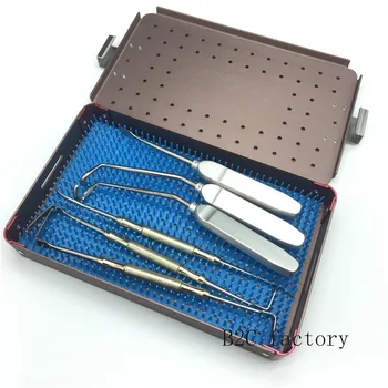 Cheap 1set Nose Plastic Surgery Instrument Set Nasal Bone Nose Bone Chisel Beauty Plastic Tools