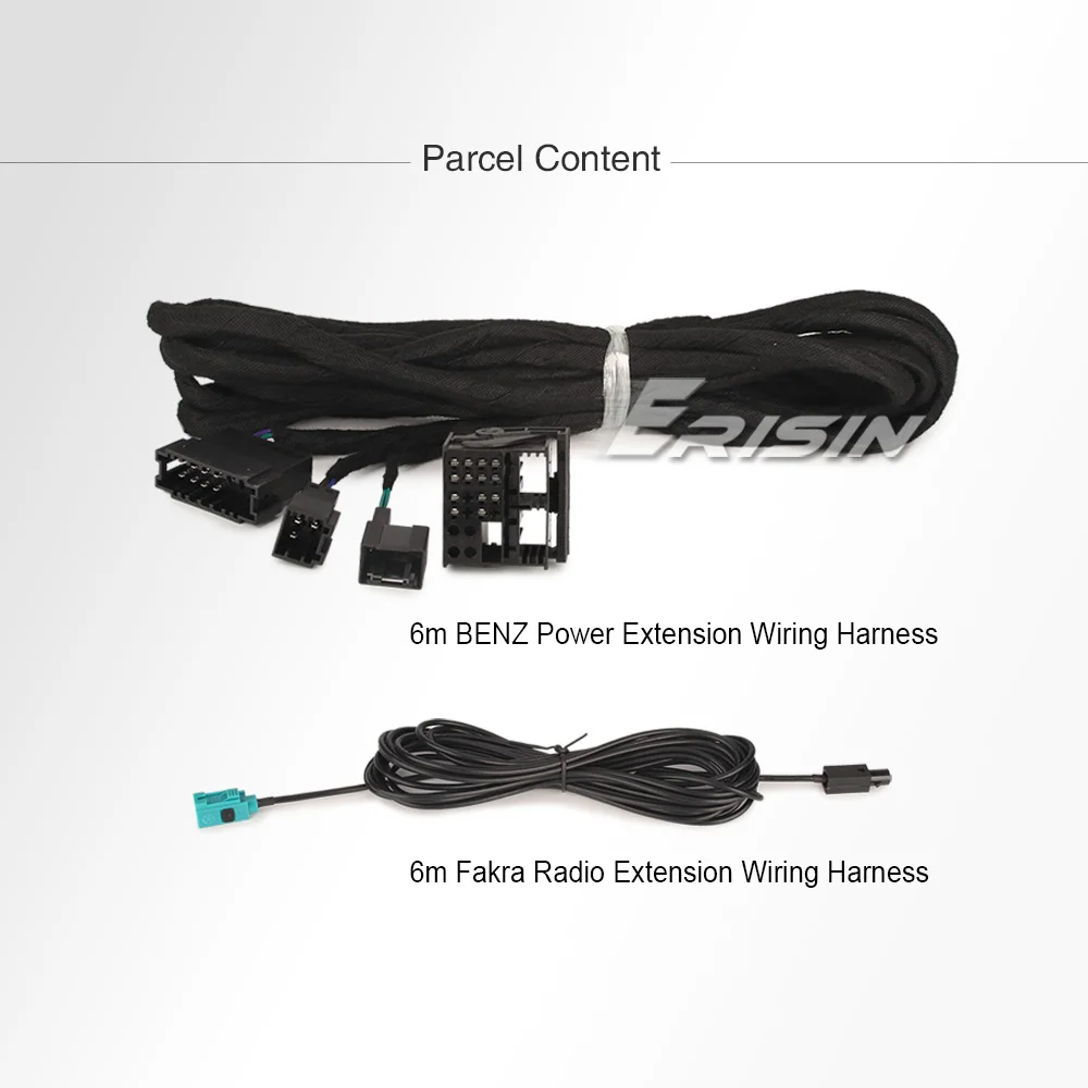 Bz6m For Mercedes Benz W211 W463 W219 W215 W220 Has Fiber Optic System 6m Extension Power Radio Wiring Harness Autoradio Connect Cables Adapters Sockets Aliexpress