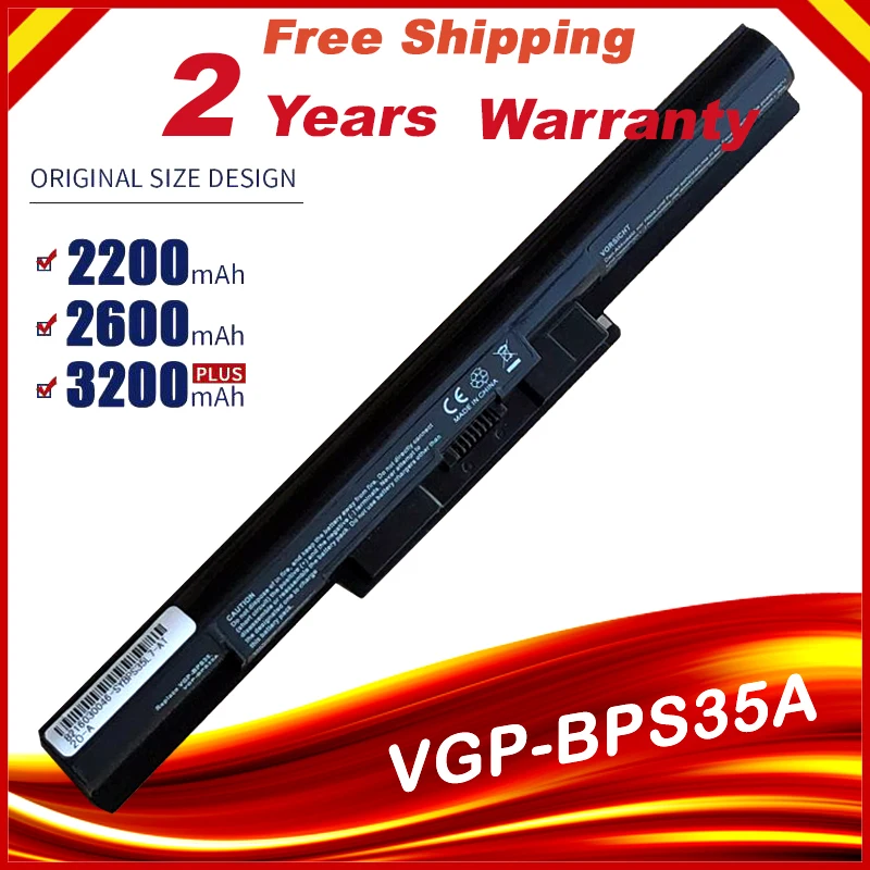 Ноутбук Батарея для Sony BPS35 VGP-BPS35 VGP-BPS35A VAIO Fit 14E 15E серии | Компьютеры и офис