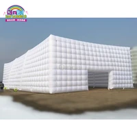 Outdoor Large Inflatable Family Camping Party Cube Marquee Led Inflatable Wedding Tent 2