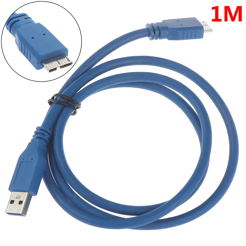 USB 3,0 type A к Micro B Кабель USB 3,0 Супер скоростные кабели синхронизации данных Шнур для внешнего жесткого диска HDD для ПК ноутбука