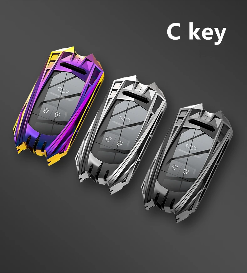 Portachiavi per auto custodia per Chery Tiggo 8 Arrizo 5 PRO GX 5x EQ7 Chery Tiggo 7Pro 2020 2021 accessori portachiavi intelligenti - H45ac34e853ab475d91069e908352c7f7E