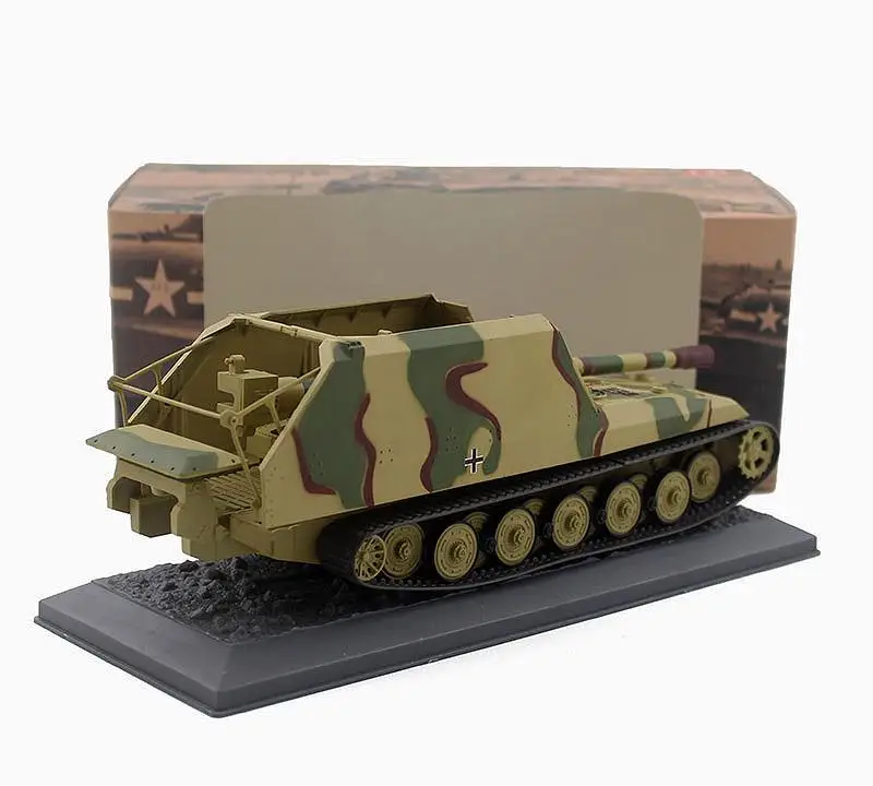 Второй мировой войны Geschutzwagen Тигр мех 17 см K72 S1 немецкий 1/43 литье под давлением модель танк Атлас