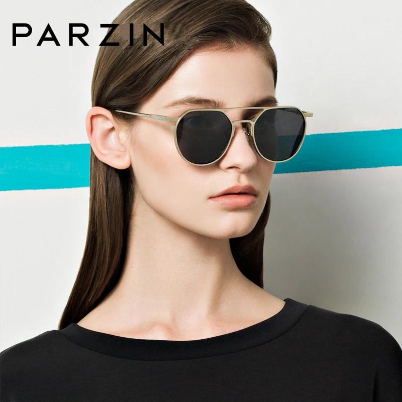 

PARZIN Brand Polarized Women Sunglasses Men Designer Driving Mirror Vintage Sun Glasses for Men Eyewear Okulary Przeciws Oneczne