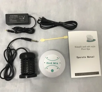 

Mini Foot Soaking Device Electronic Portable Round Foot Soaking Device Gift for Family Travel Holiday