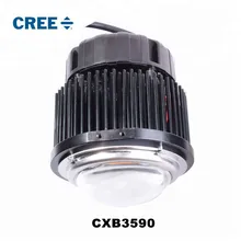 CREE CXB3590/Citizen Clu048 1212c4 COB светодиодный светильник для выращивания всего спектра белый свет держатель Meanwell HBG-60-1400