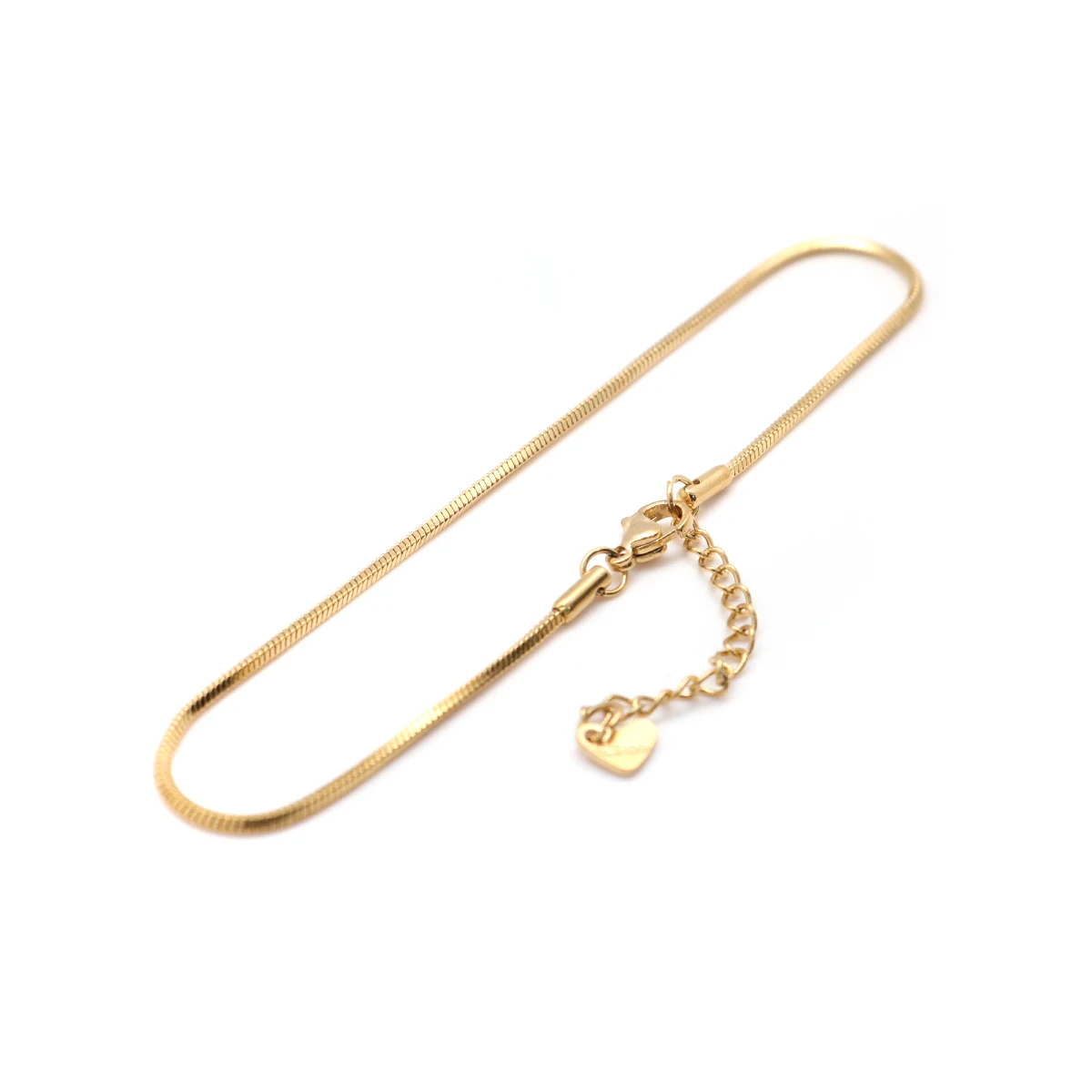 Silver Anklet Bracelet Ankle Chains Cubic Zirconia Anklet Beads Anklet Fashion Accessories 1PC 23.3cm Stainless Steel Anklet for Women