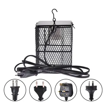 

Anti-scalding Iron Cage For E27 200W Reptile Heater Guard Heating Bulb Enclosure Protector Metal Mesh Lamp Cover