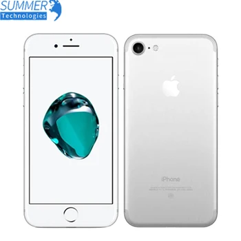 Apple iPhone 7 iPhone 7 teléfono móvil 2GB RAM 32/128GB/256GB ROM Quad-Core 12.0MP de huellas digitales Touch ID utilizado Smartphone