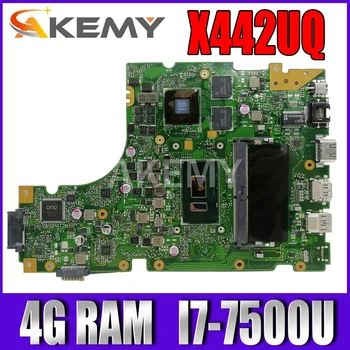 

Akemy New! For ASUS X442U X442UR X442UF X442UQ X442UQK X442UQR Laotop Mainboard Motherboard w/ I7-7500U GT940M/2GB