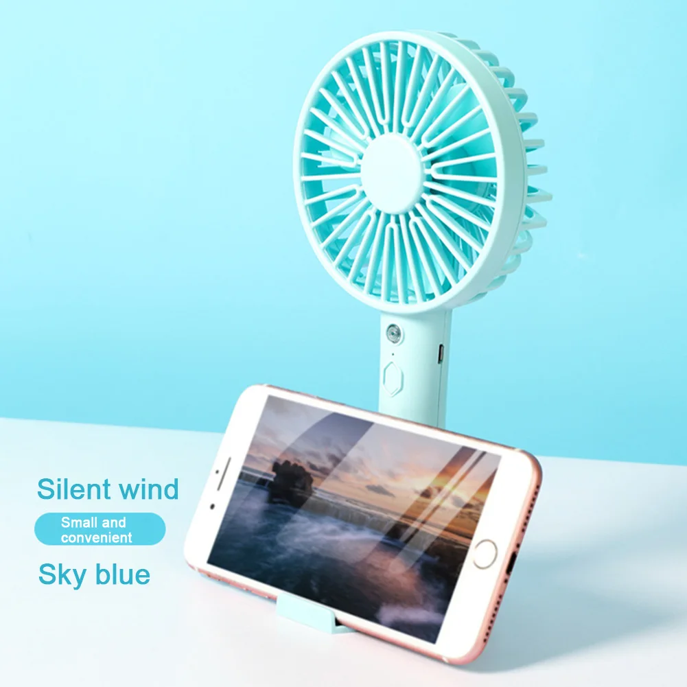 Мини вентилятор портативный Настольный с USB кабелем|USB-гаджеты| |