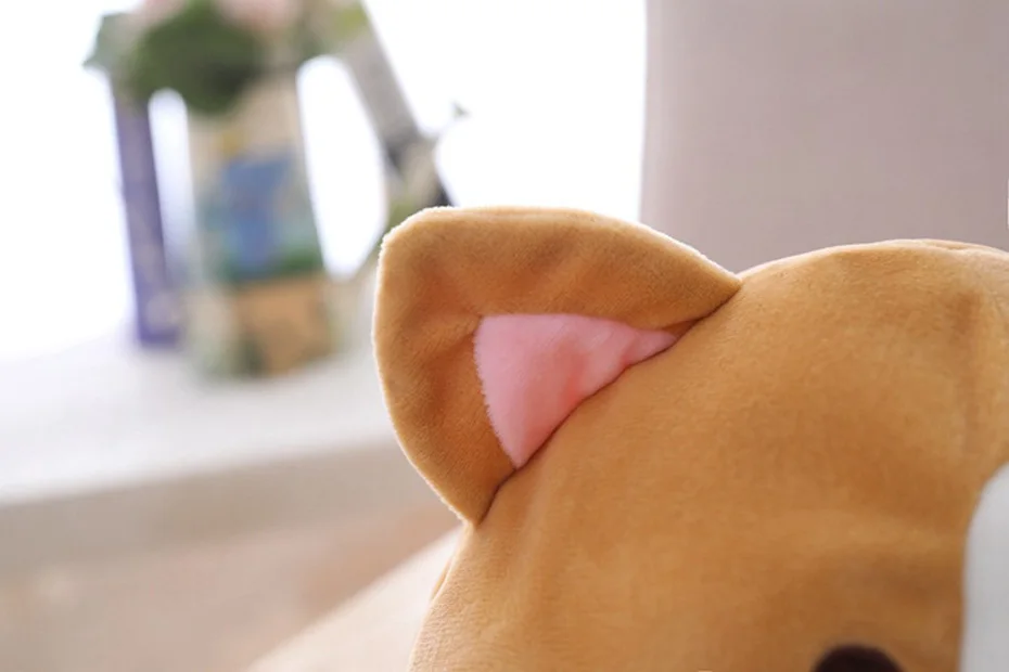 Милый keki собака плюшевая игрушка в шапке Детские кухонные принадлежности забавная шапка Детская плюшевая игрушка на день рождения подарок